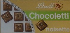 Lindt male 1 chocoletti noisette